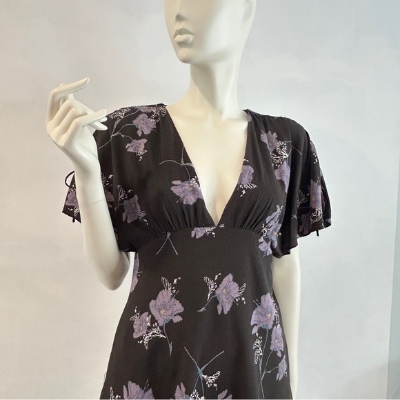 Free People 'Melanie' Floral Print Fit & Flare Dress Night Combo - Picture 14 of 14